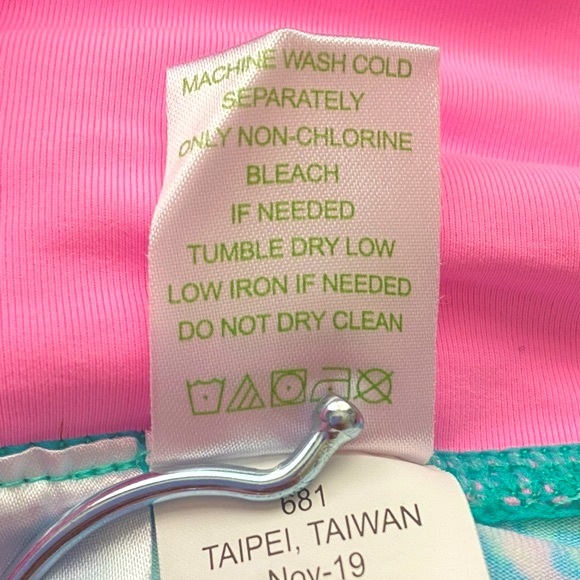 Sale! Lilly Pulitzer Aqua Weekender High Rise Legging in Multi In Full Bloom, M - Picture 9 of 11